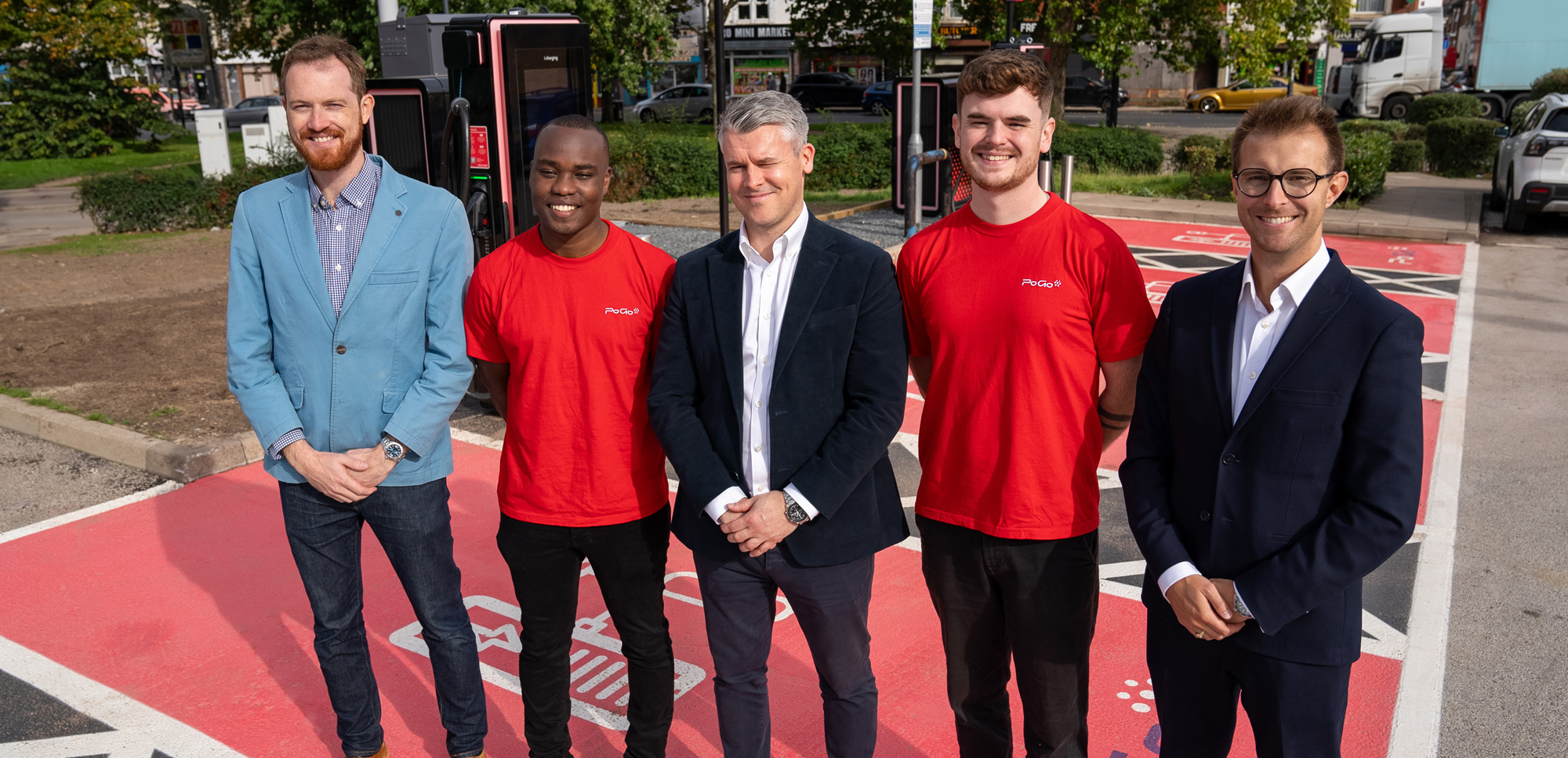 Derby’s fastest EV charging site goes live PoGo Charge